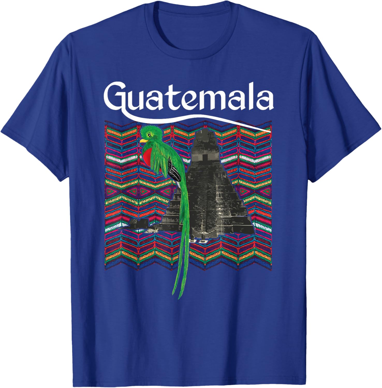 Quetzal Guatemala Traditional Maya T-Shirt – Chic Chapin Design - 6