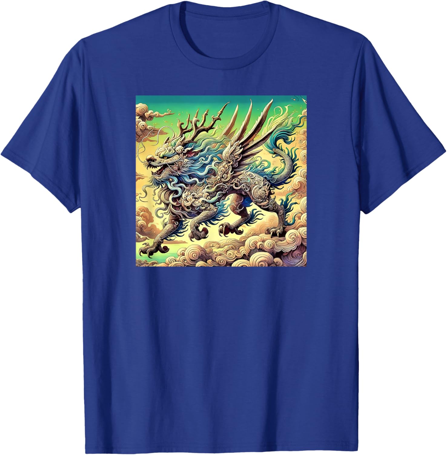Legendary Qilin Dragon-Inspired T-Shirt for Unique Fashion Lovers - 8