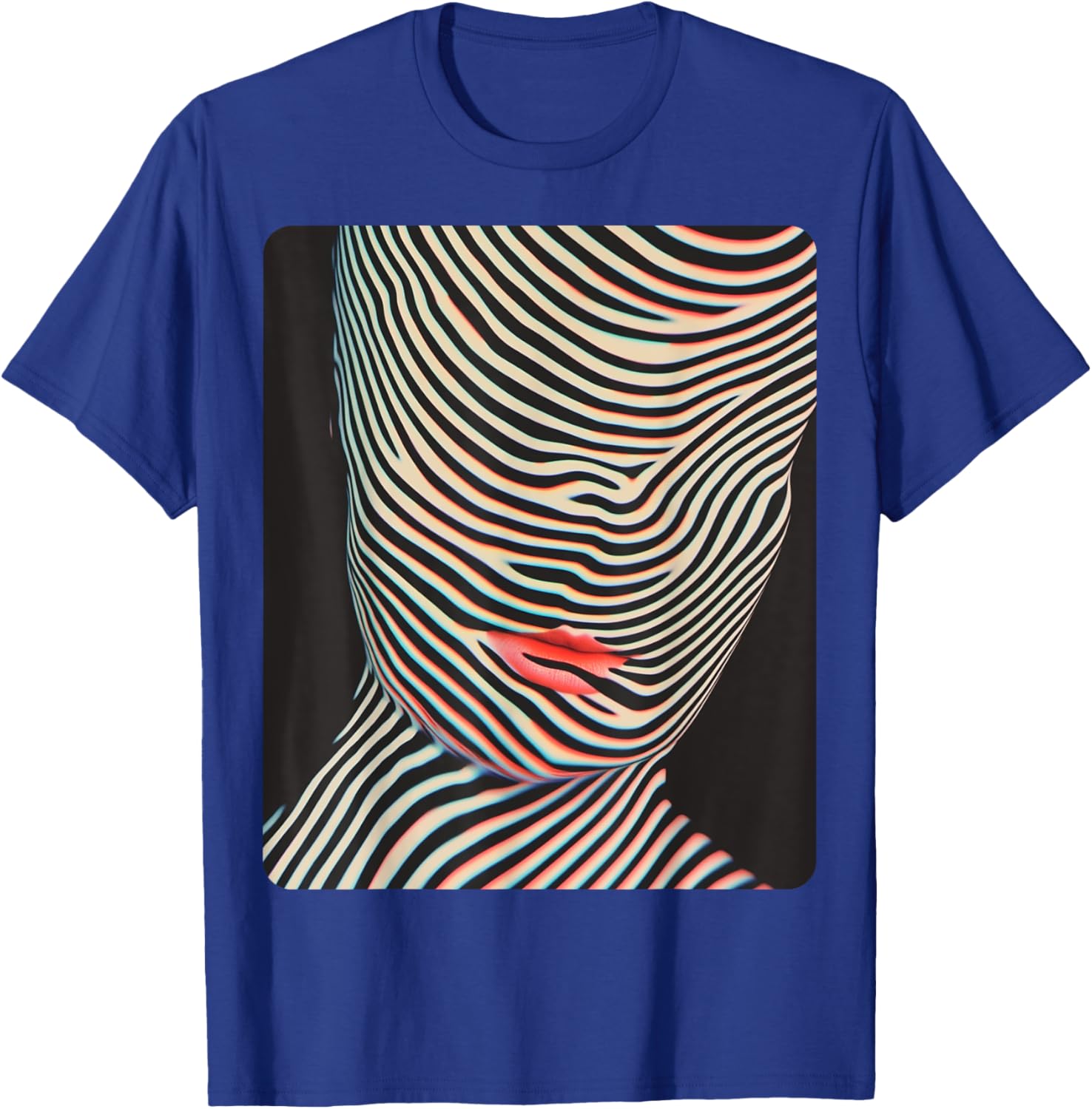 Chic Women's Abstract Designer T-Shirt for Stylish Fashion Lovers - 11