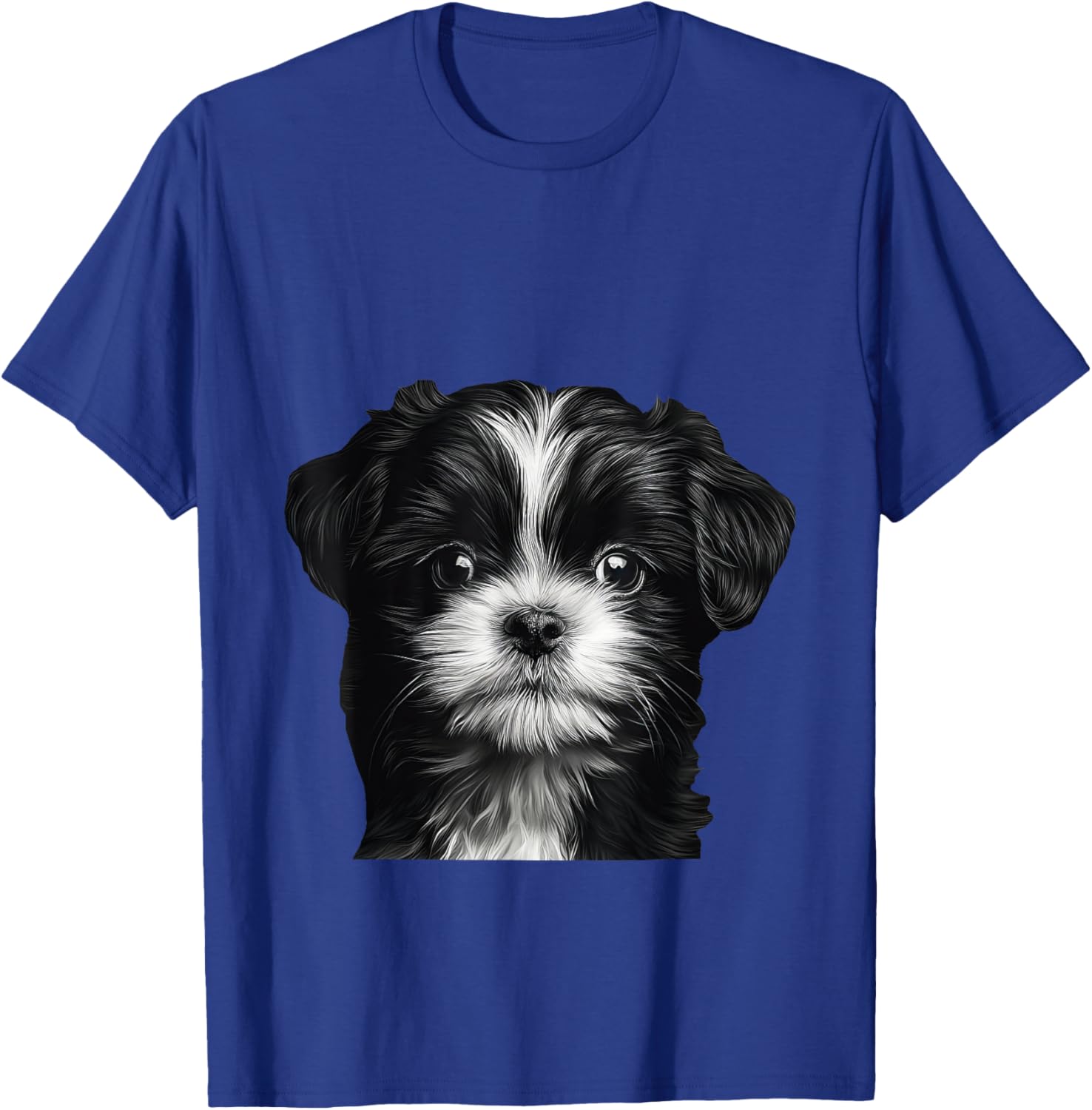 Adorable Shih Tzu Puppy T-Shirt for Dog Lovers - Cute Pet Apparel - 1