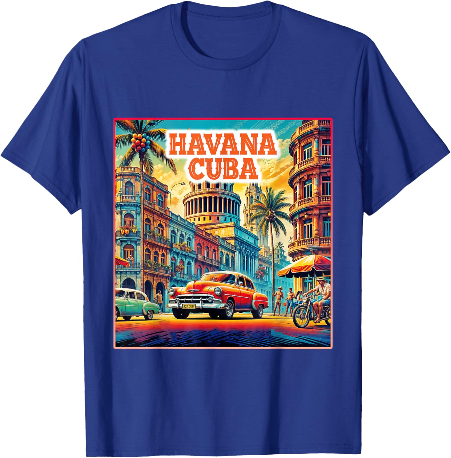 Vintage Havana Cuba Family Trip T-Shirt - Retro Tourist Tee for Fun Adventures - 7