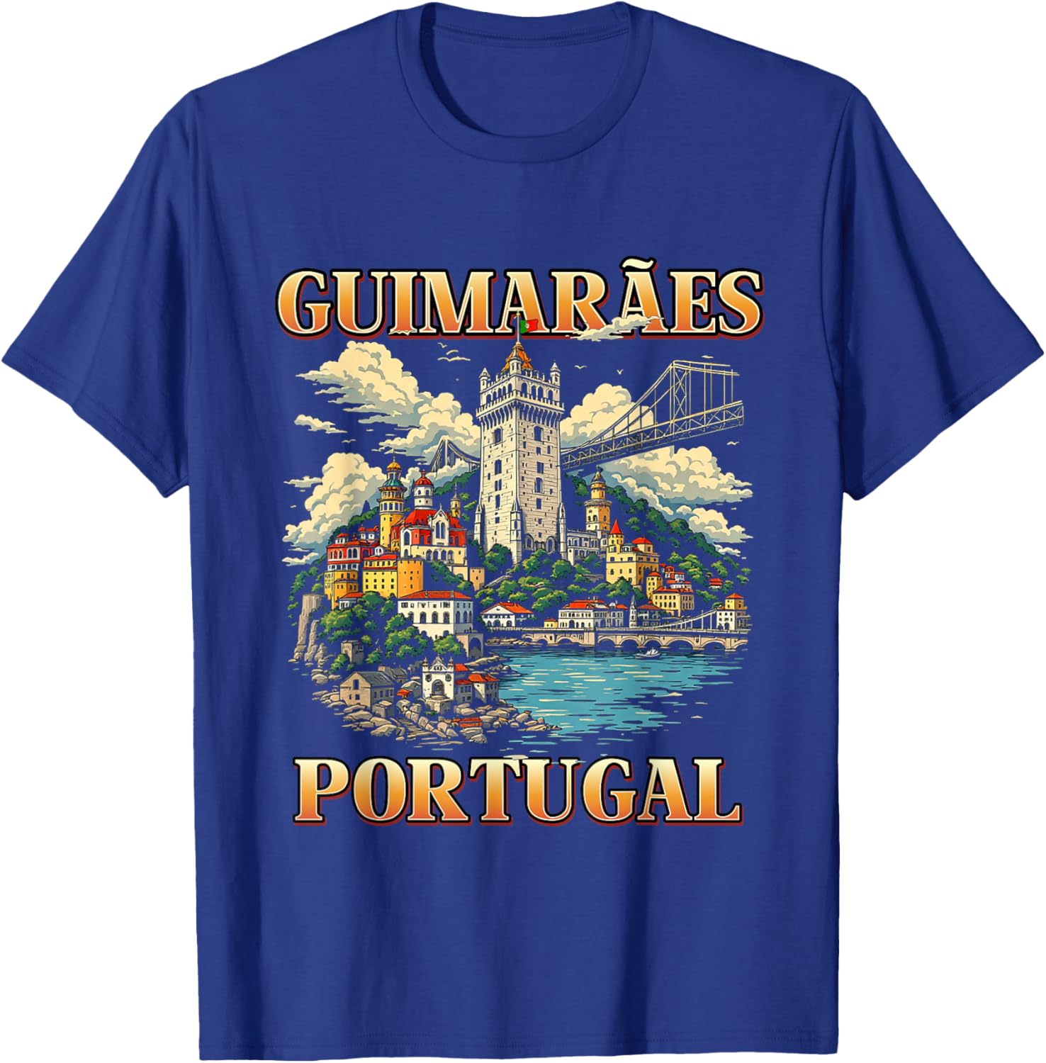 Guimaraes Souvenir T-Shirt for Portugal Travel Memories - 1