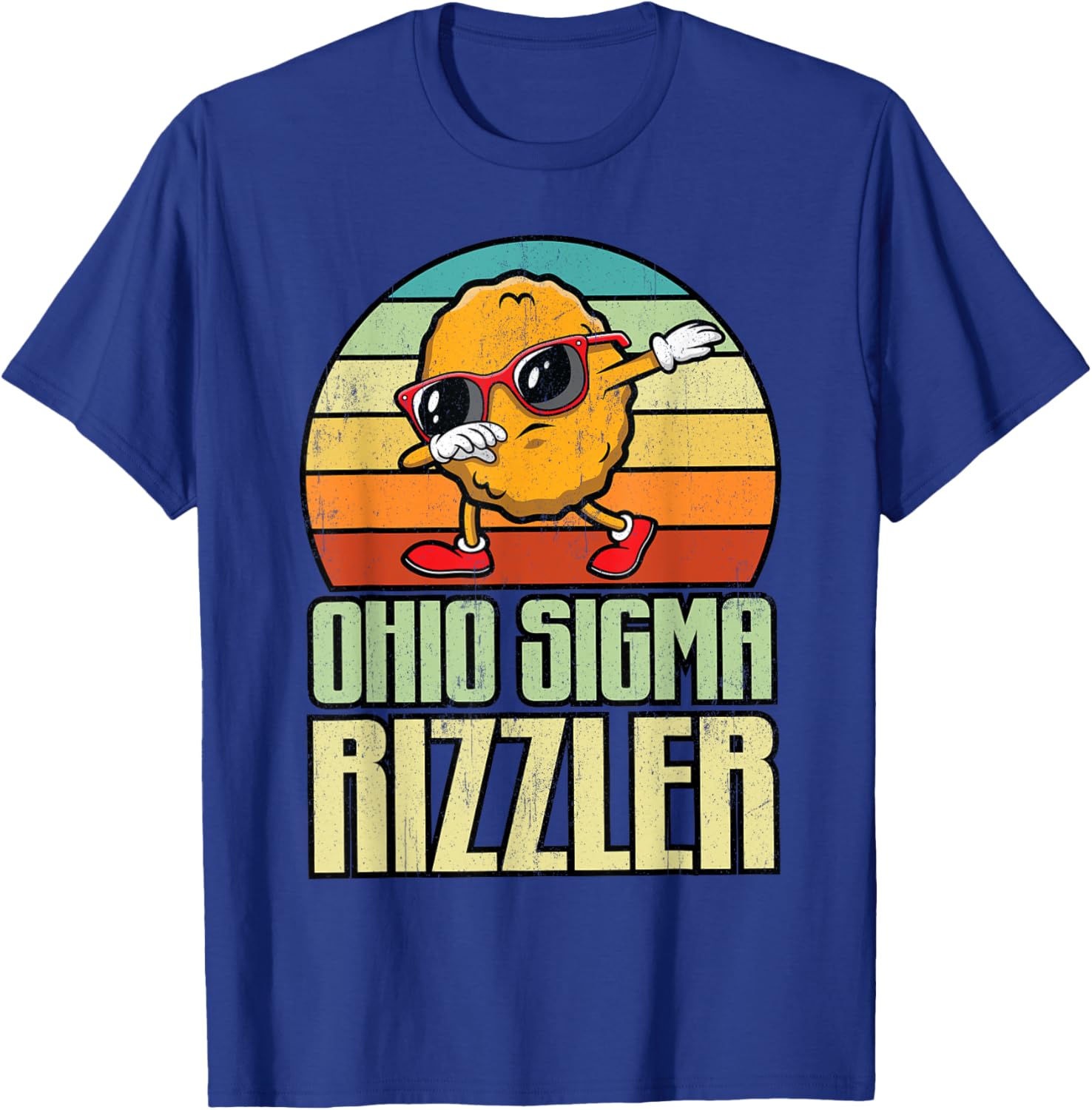 Ohio Sigma Rizzler Funny Chicken Nugget Meme T-Shirt for Food Lovers - 12