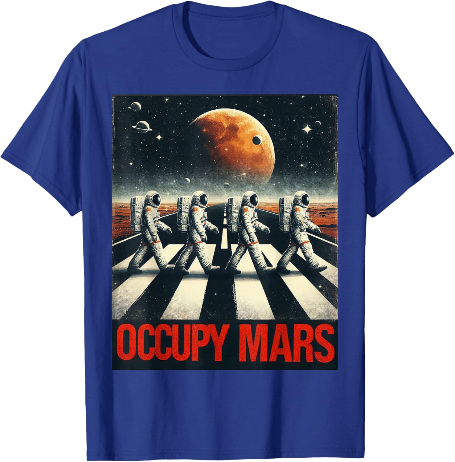 Astronauts Walking on Mars T-Shirt Perfect for Space Lovers and Adventurers - 22