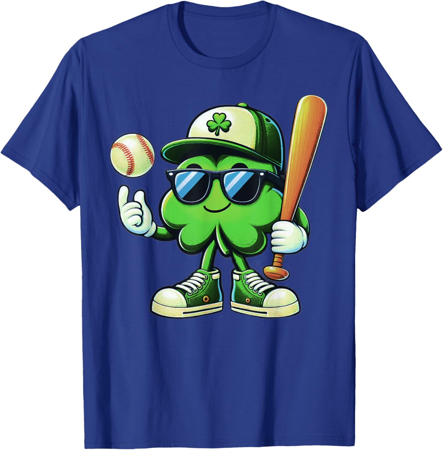Funny Shamrock Baseball Shirts for Boys Kids St Patricks Day T-Shirt - 6