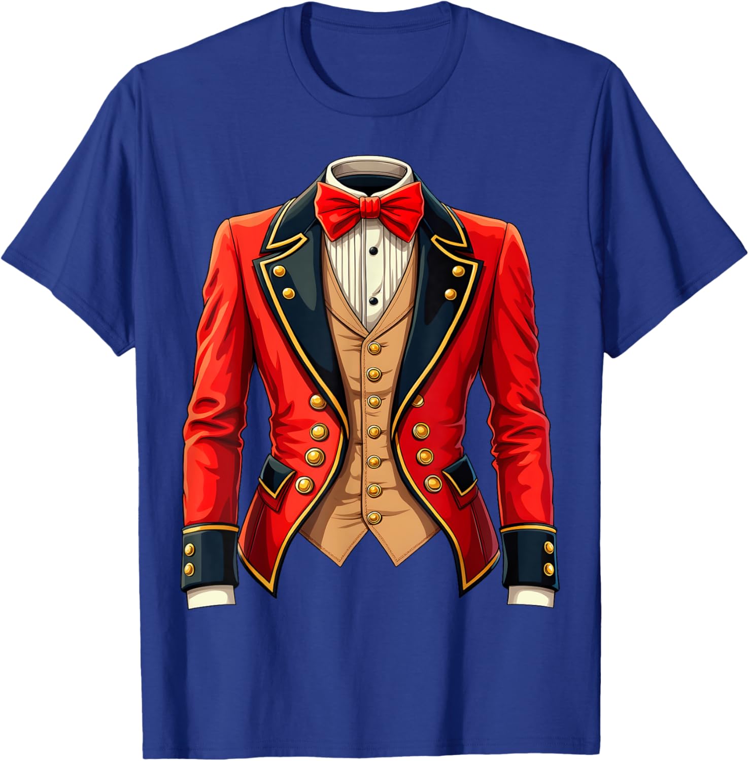 Ringmaster Costume Jacket for Circus Performers - Fun T-Shirt Design - 12