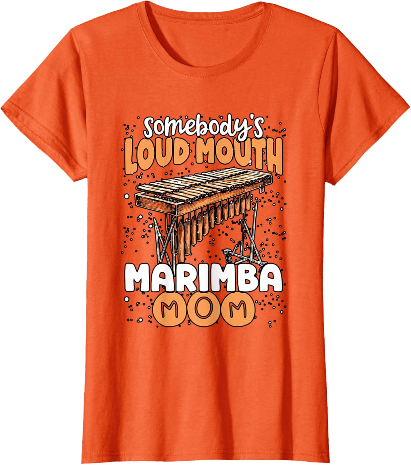 Marimba Mom Percussion Section Marching Band T-Shirt for Musicians - 6
