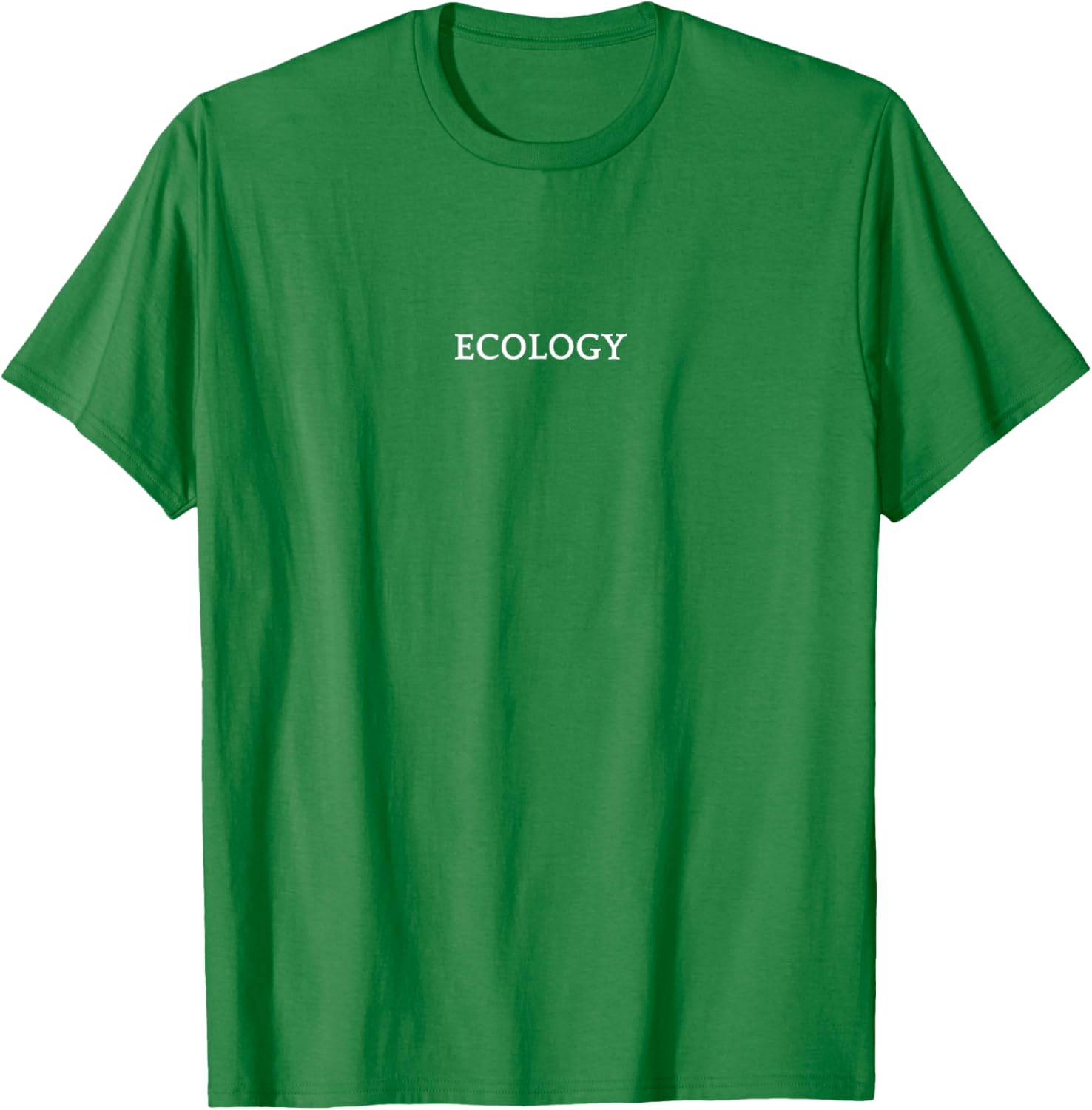 Eco-Friendly Ecology English Word T-Shirt for Nature Lovers - 23