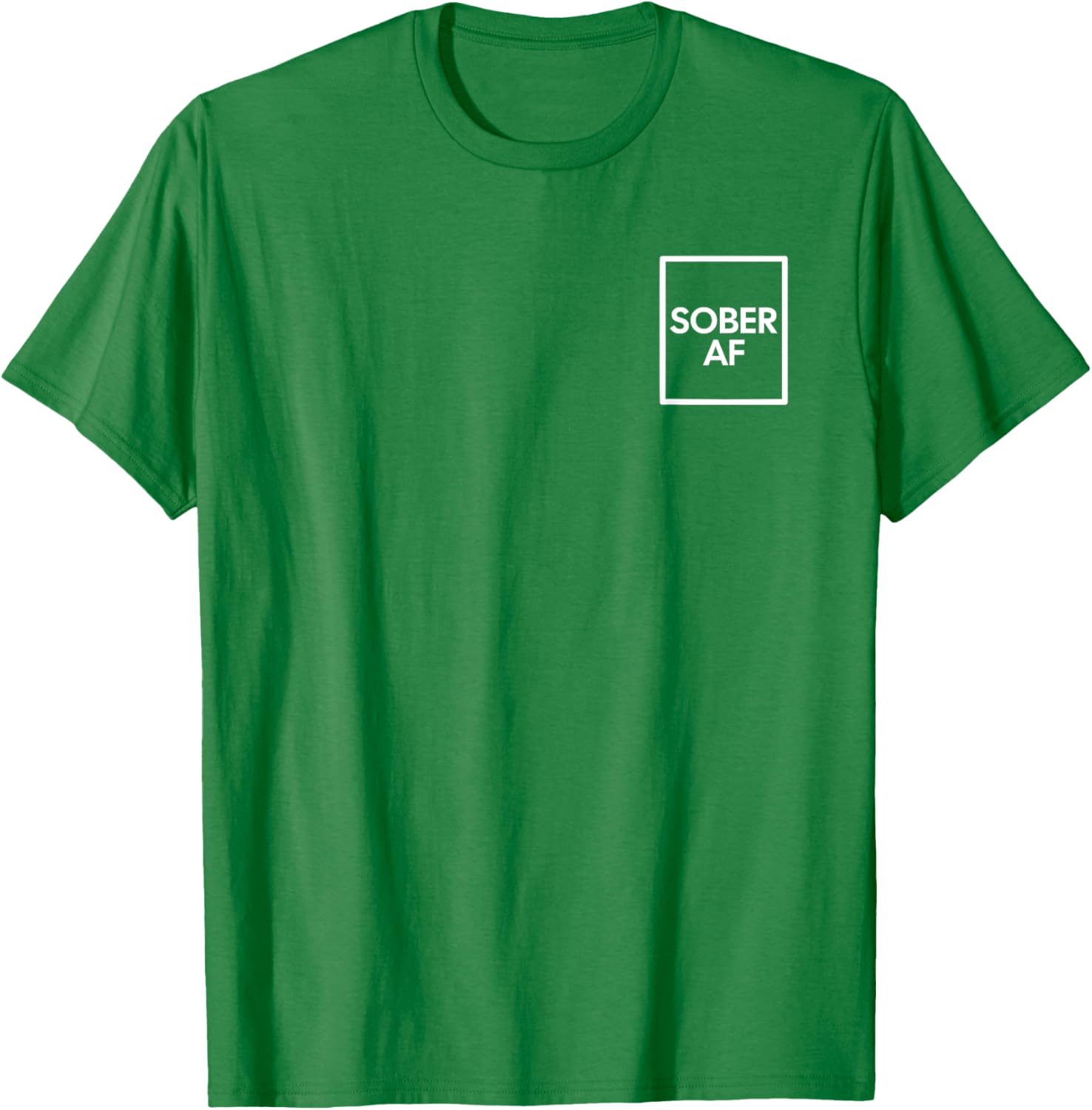 Funny Sober AF Sobriety Anniversary T-Shirt for AA Recovery Support - 4