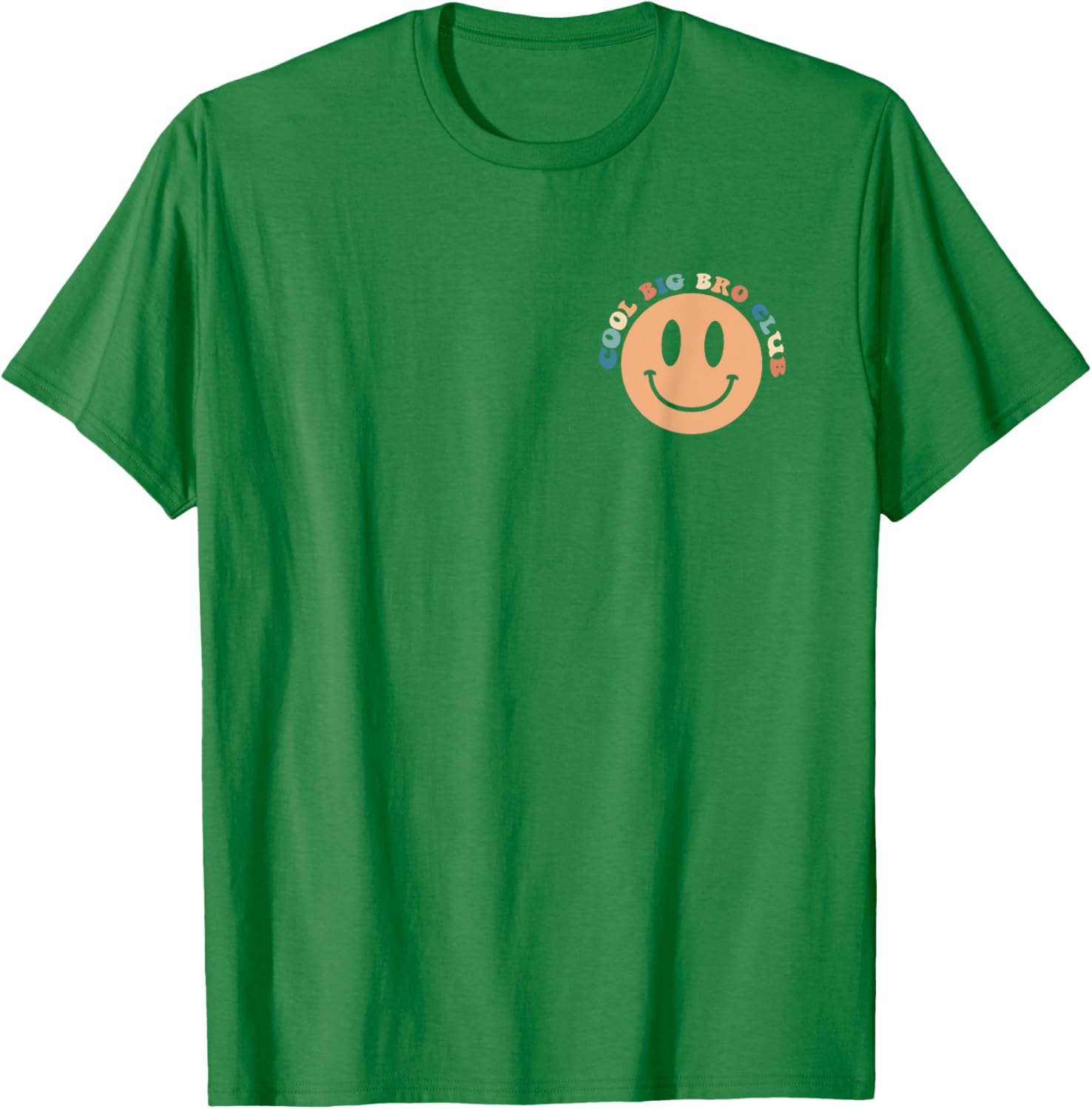 Cool Big Brother Club Groovy Leveling Up T-Shirt for Fun Siblings - 10