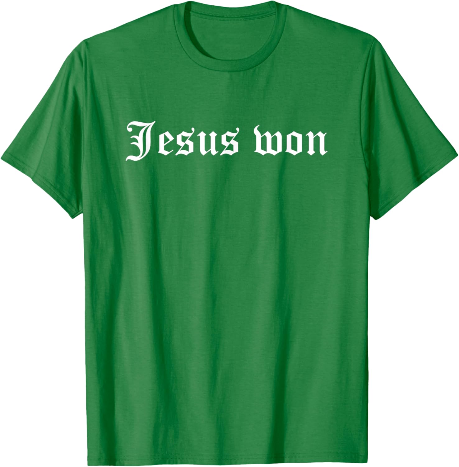 Jesus Won T-Shirt for Men and Women - Faith-Inspired Apparel - 7