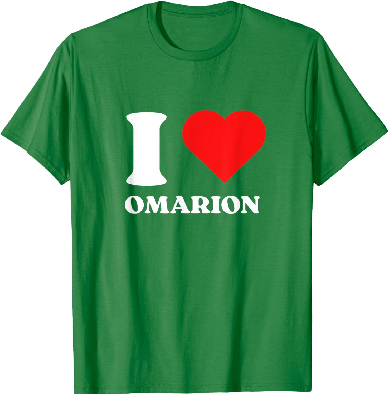 Trendy I Love Omarion Y2K Valentine's Day T-Shirt for Music Lovers - 3