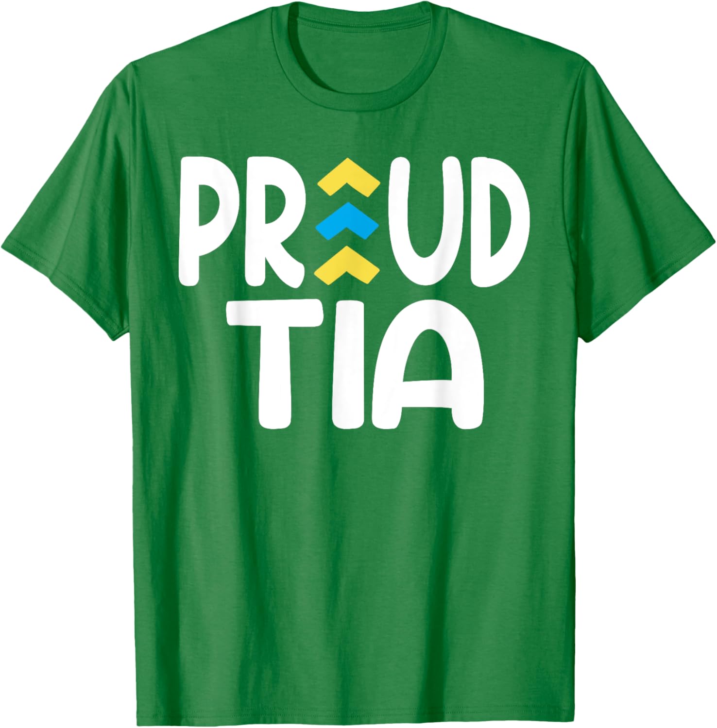 Proud Tia World Down Syndrome Day Awareness Socks and Aunt T-Shirt - 11