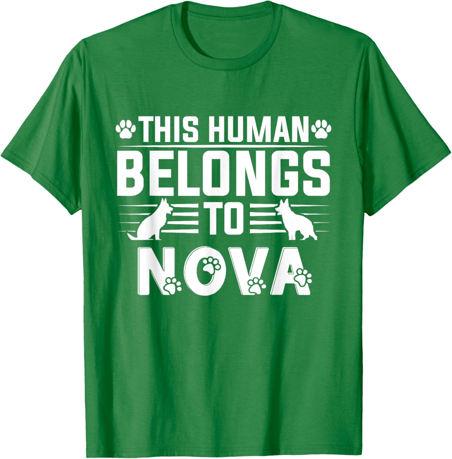 Personalized Nova Dog T-Shirt for Men, Women, Girls, and Kids - 9