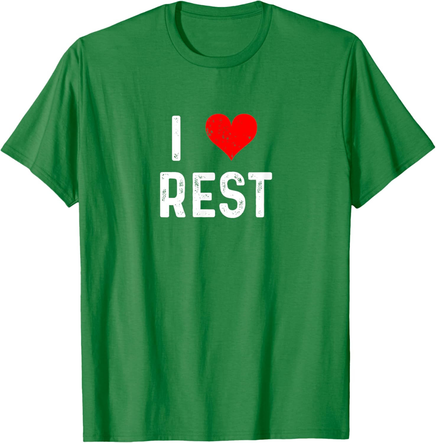 I Love Rest Heart Relaxing Sleep T-Shirt for Comfort Lovers - 2