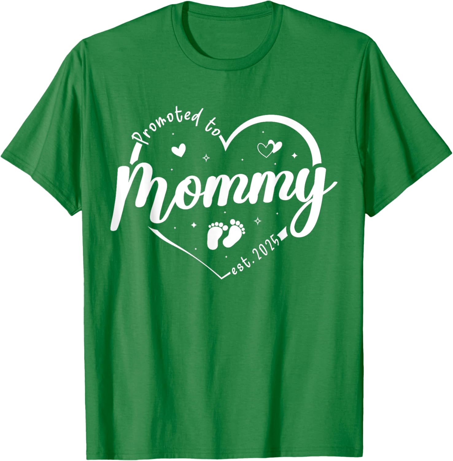 Promoted to Mommy 2025 Soon to Be Mom Mothers Day T-Shirt Gift - 2
