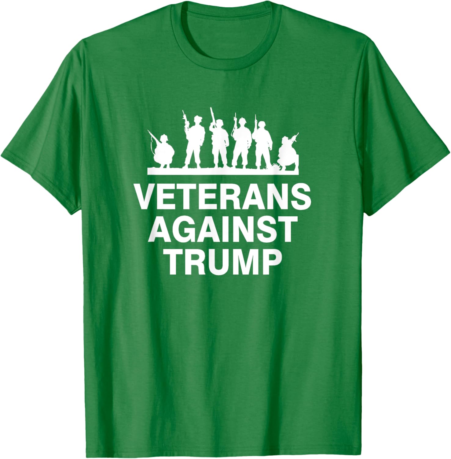 Veterans Against Trump T-Shirt for Supportive Activism and Style - 7