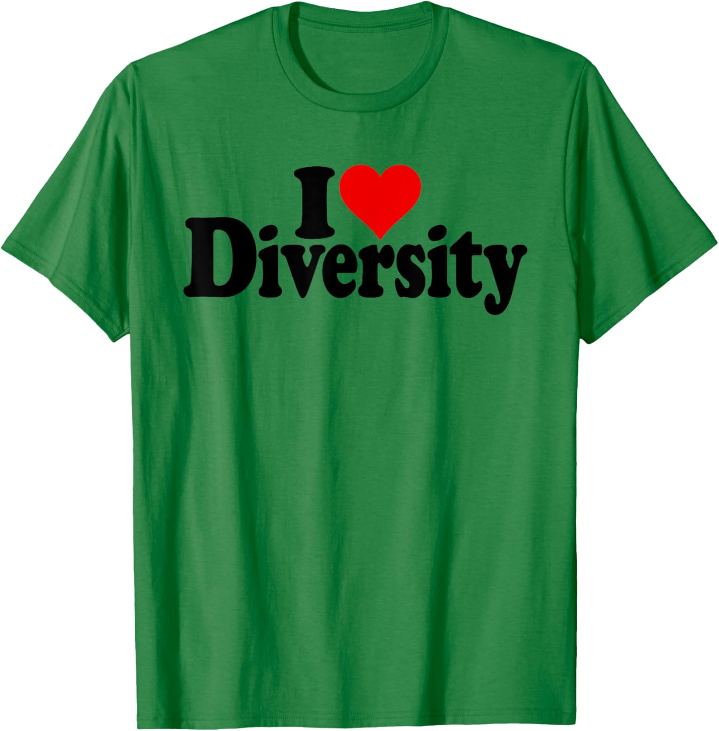 I Love Heart Diversity Strength in Diversity T-Shirt for All Occasions - 8
