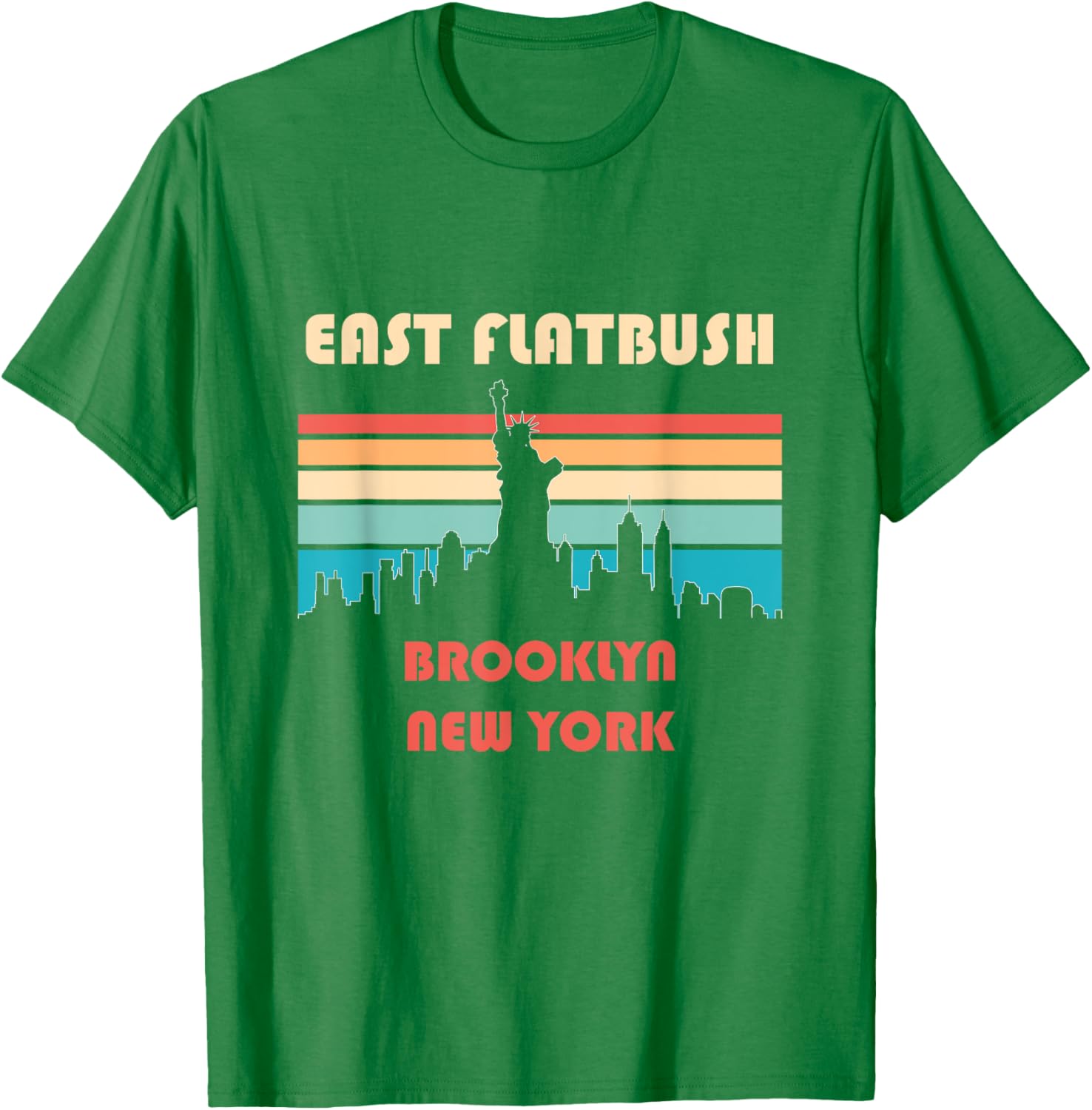 East Flatbush Brooklyn Retro Vintage T-Shirt Perfect for Any Wardrobe - 9
