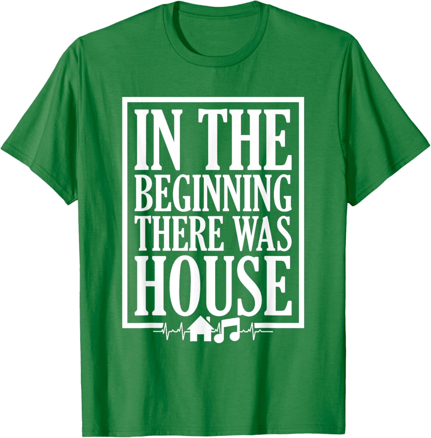 In The Beginning There Was House DJ T-Shirt for House Music Lovers - 13