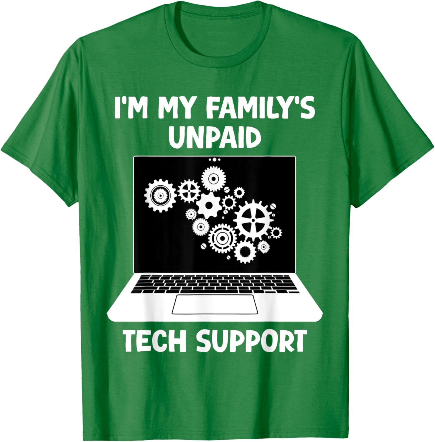 Funny Computer Engineer T-Shirt for Unpaid Tech Support Heroes - 15