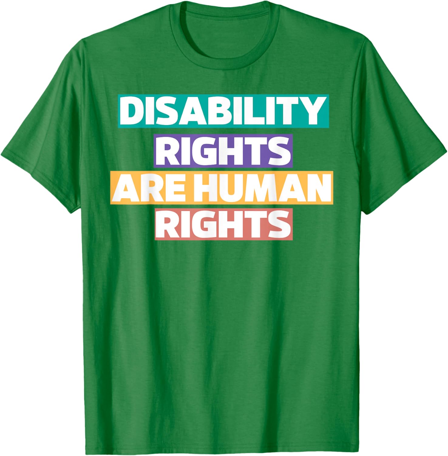 Disability Rights Are Human Rights T-Shirt for Advocacy and Style - 4