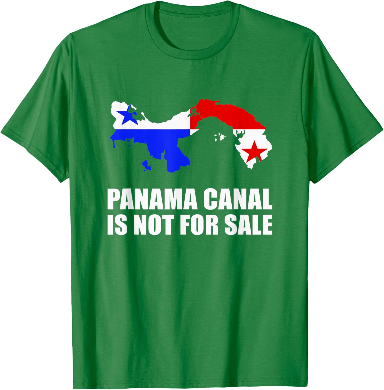 Panama Canal Not For Sale Map T-Shirt for Proud Panama and USA Fans - 6