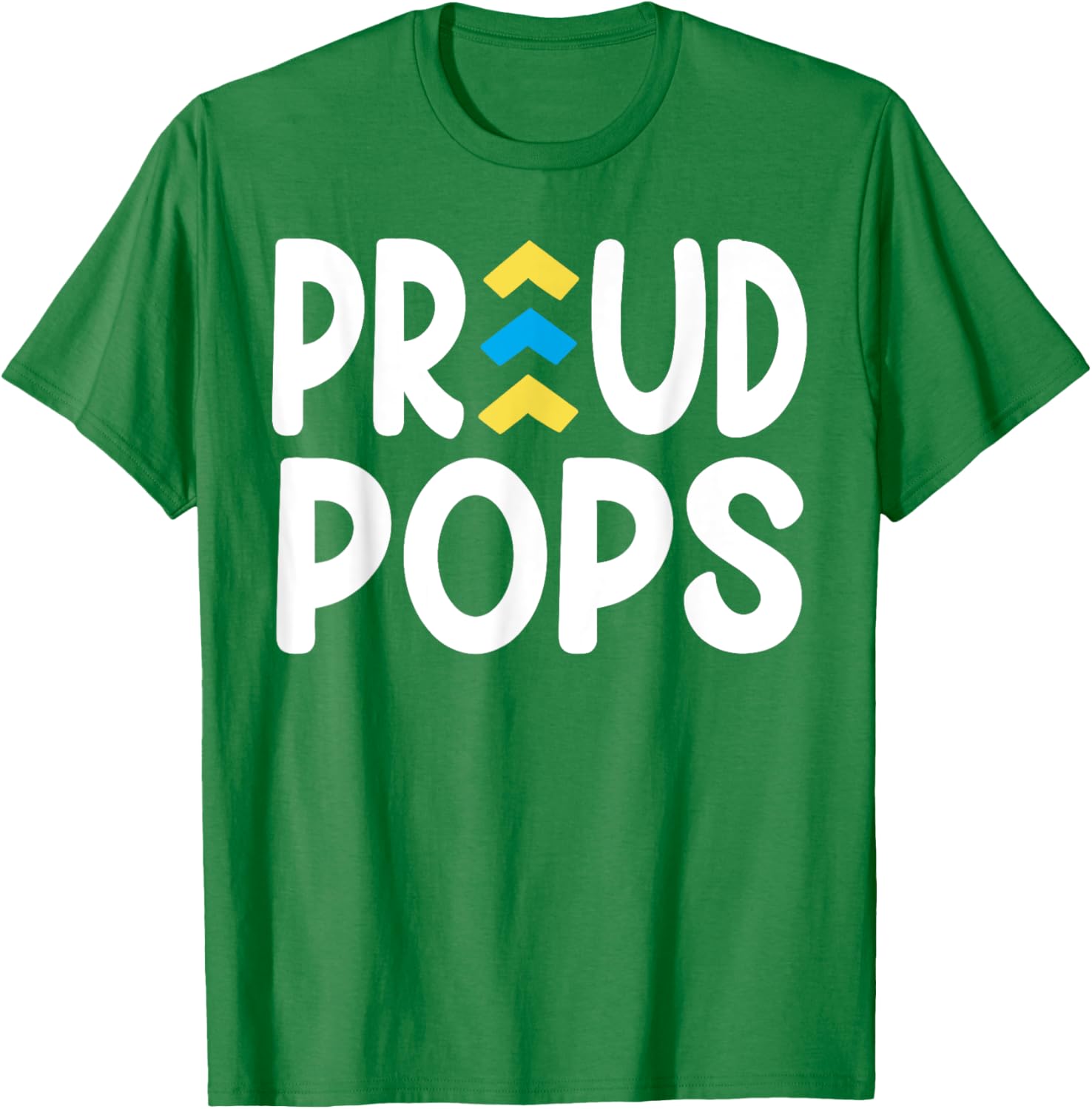 Proud Pops World Down Syndrome Day Awareness Socks and Dad T-Shirt - 3