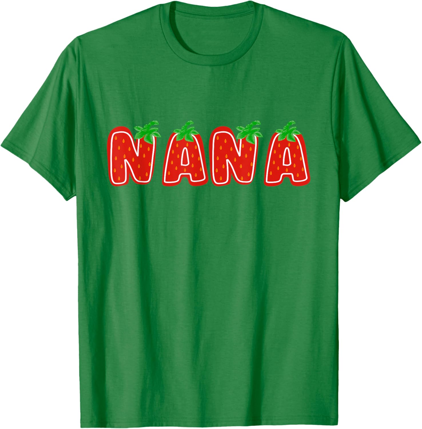 Funny Strawberry Nana Family Matching T-Shirts for 1st Birthday Celebration - 2