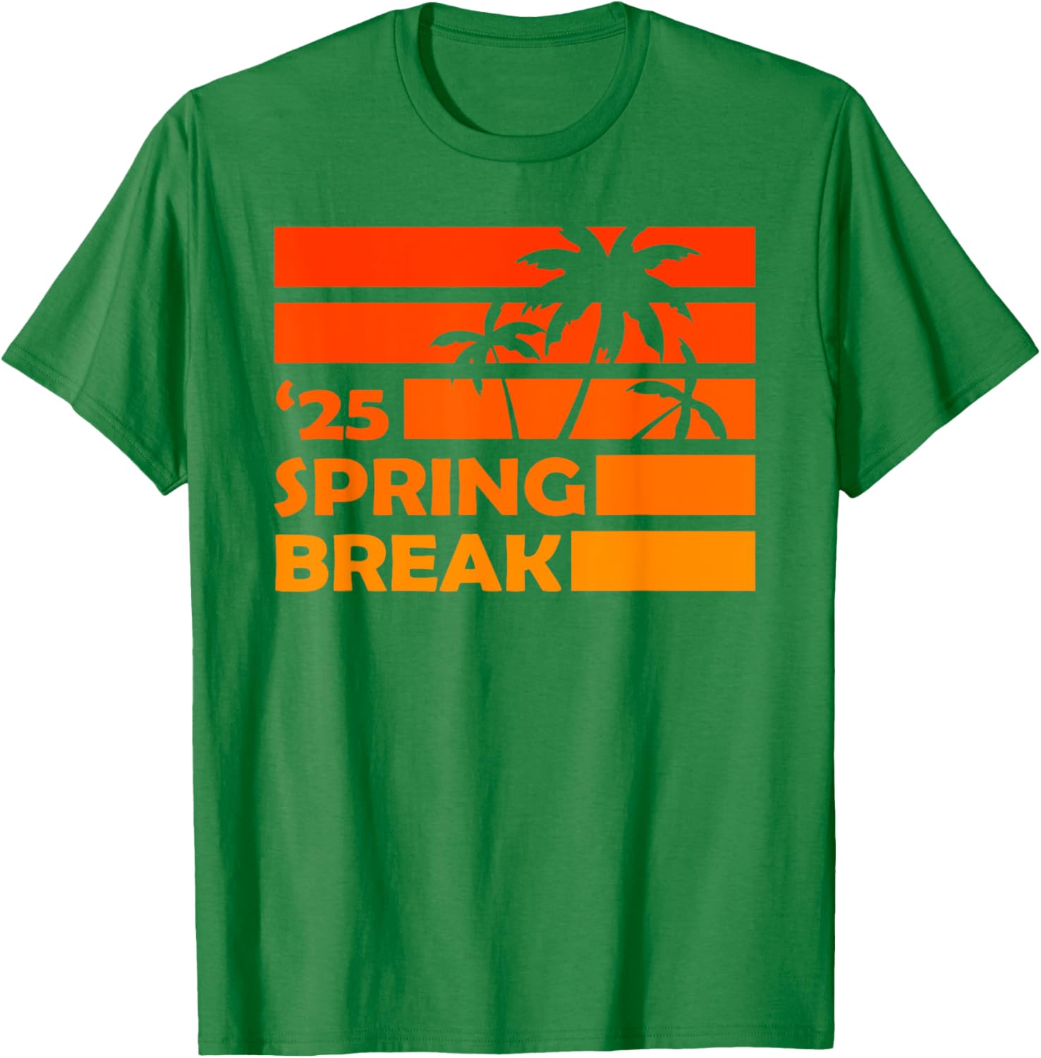 Vintage Spring Break 2025 Family Vacation Beach Graphic T-Shirt - 2