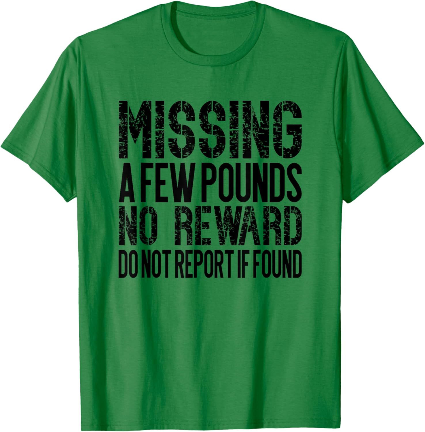 Funny Weight Loss Journey T-Shirt for Missing Pounds Motivation - 7