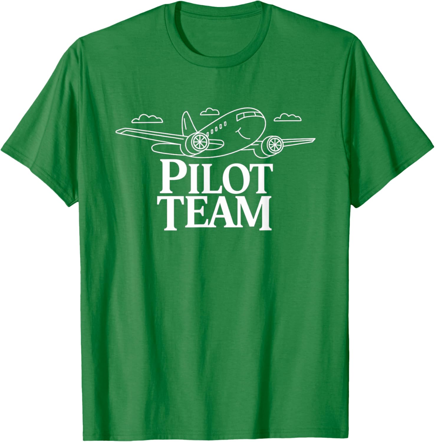 Pilot Team Flying Airplane Lover T-Shirt for Future Flight Crew - 1