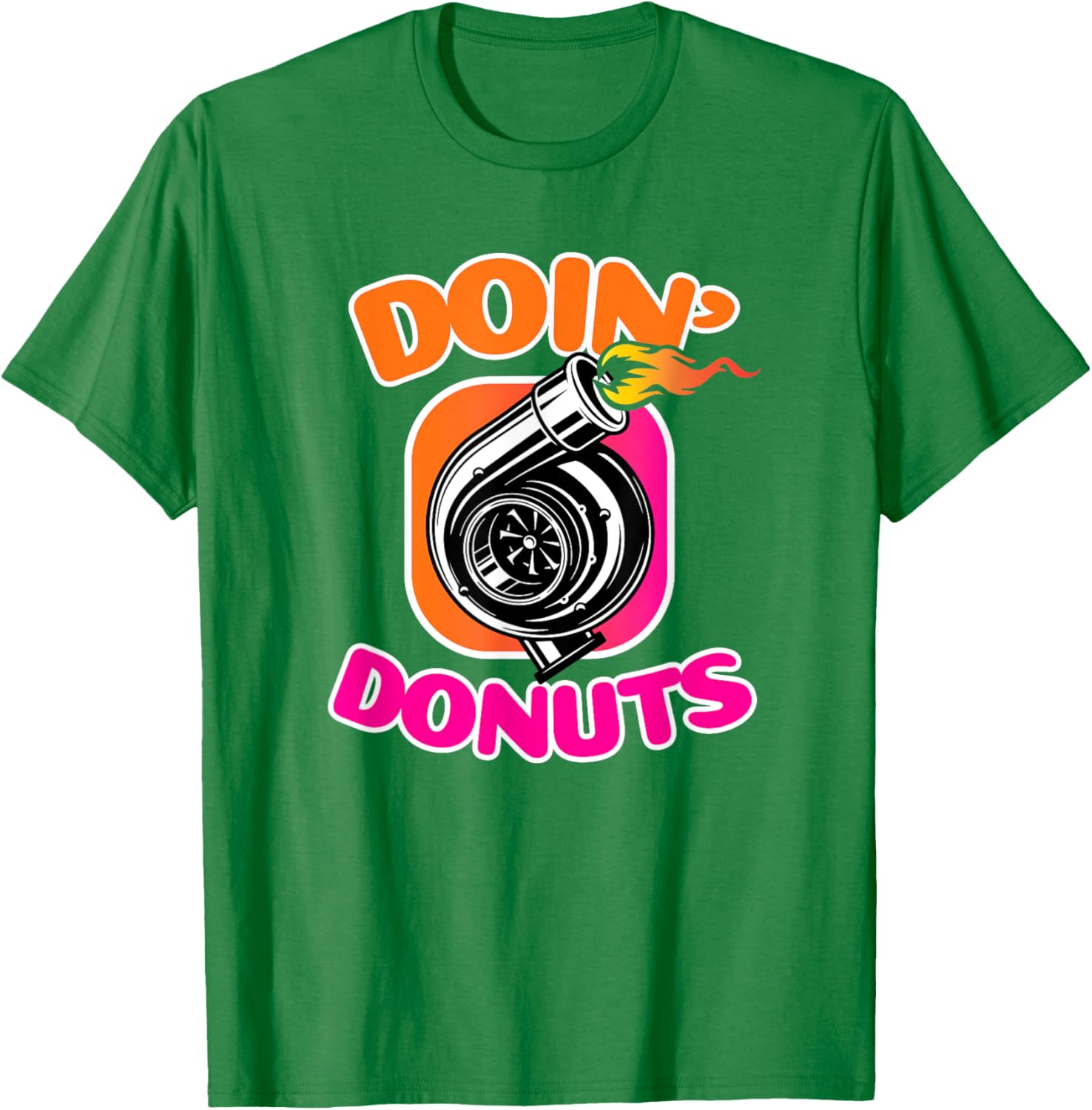 Doin' Donuts Shirt for Car Lovers - Funny Drift Racing T-Shirt - 3