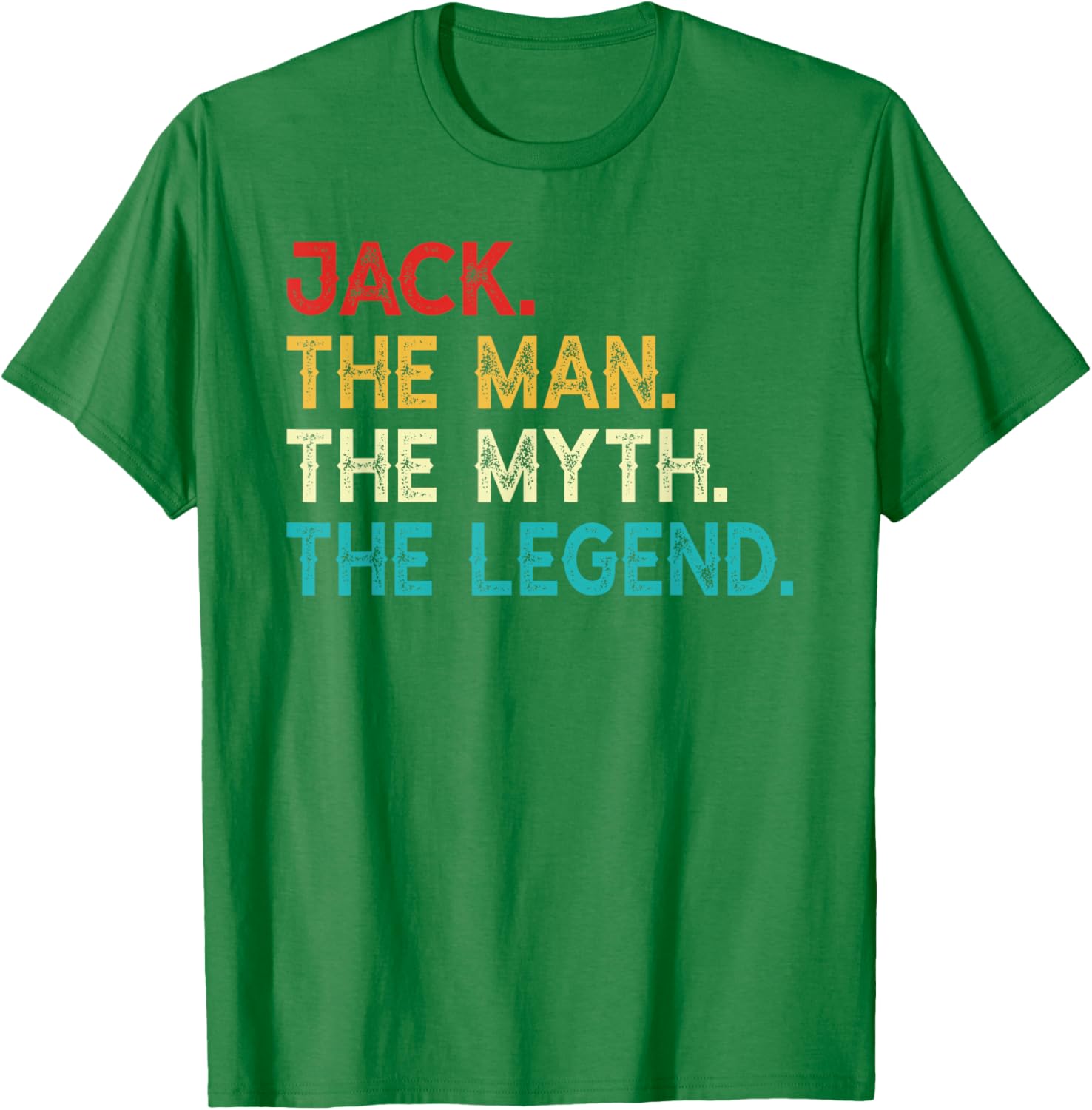 Funny Vintage Jack The Man The Myth The Legend Birthday T-Shirt - 4