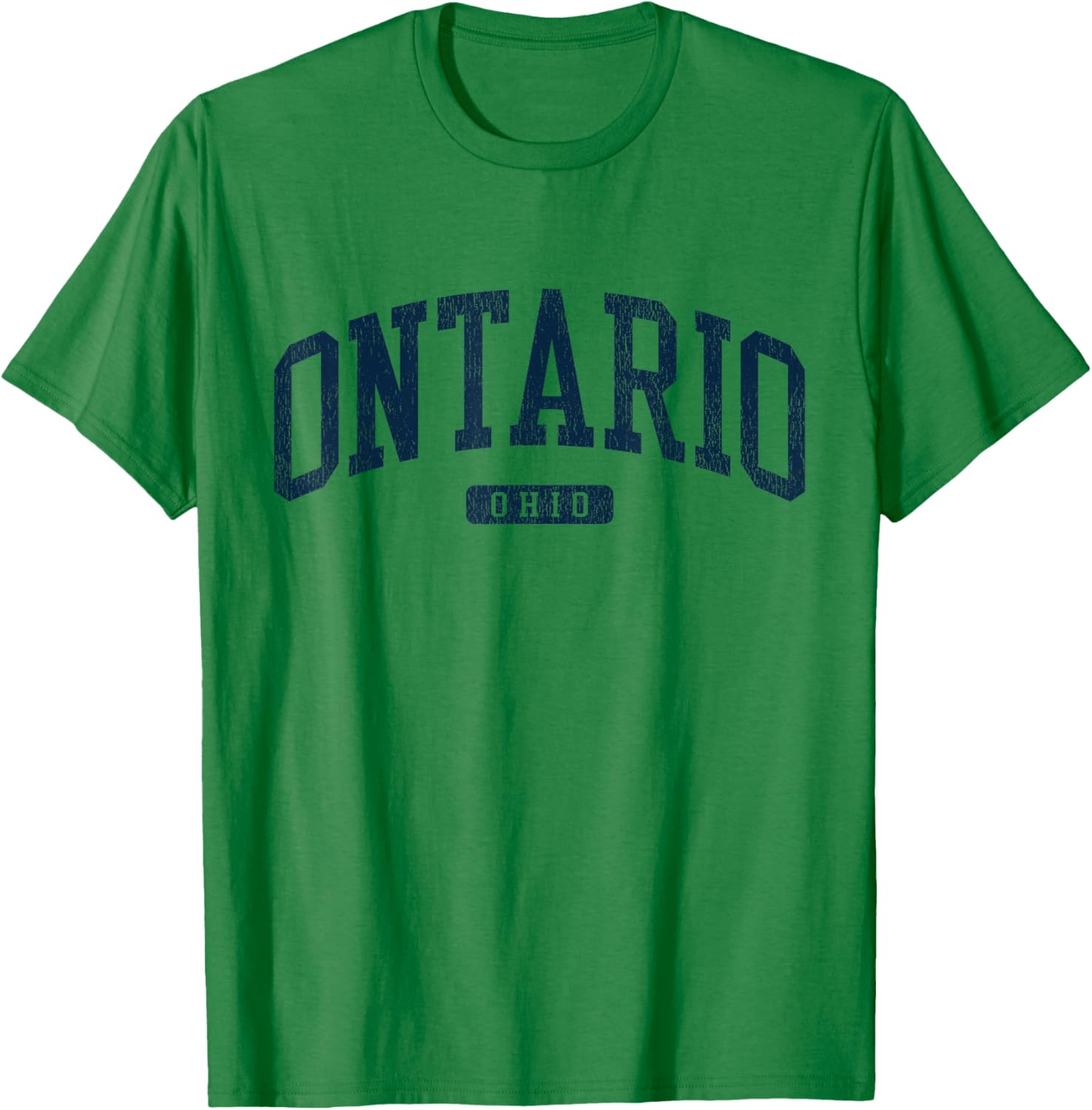 Ontario Ohio College University Style Blue T-Shirt for Proud Students - 8