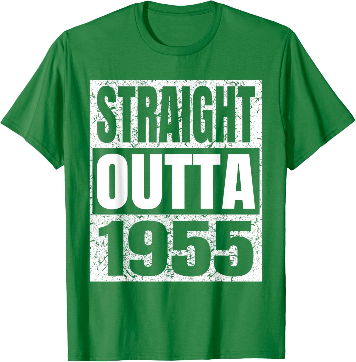 Vintage 1955 Birthday T-Shirt Straight Outta 1955 Classic Retro Style - 10