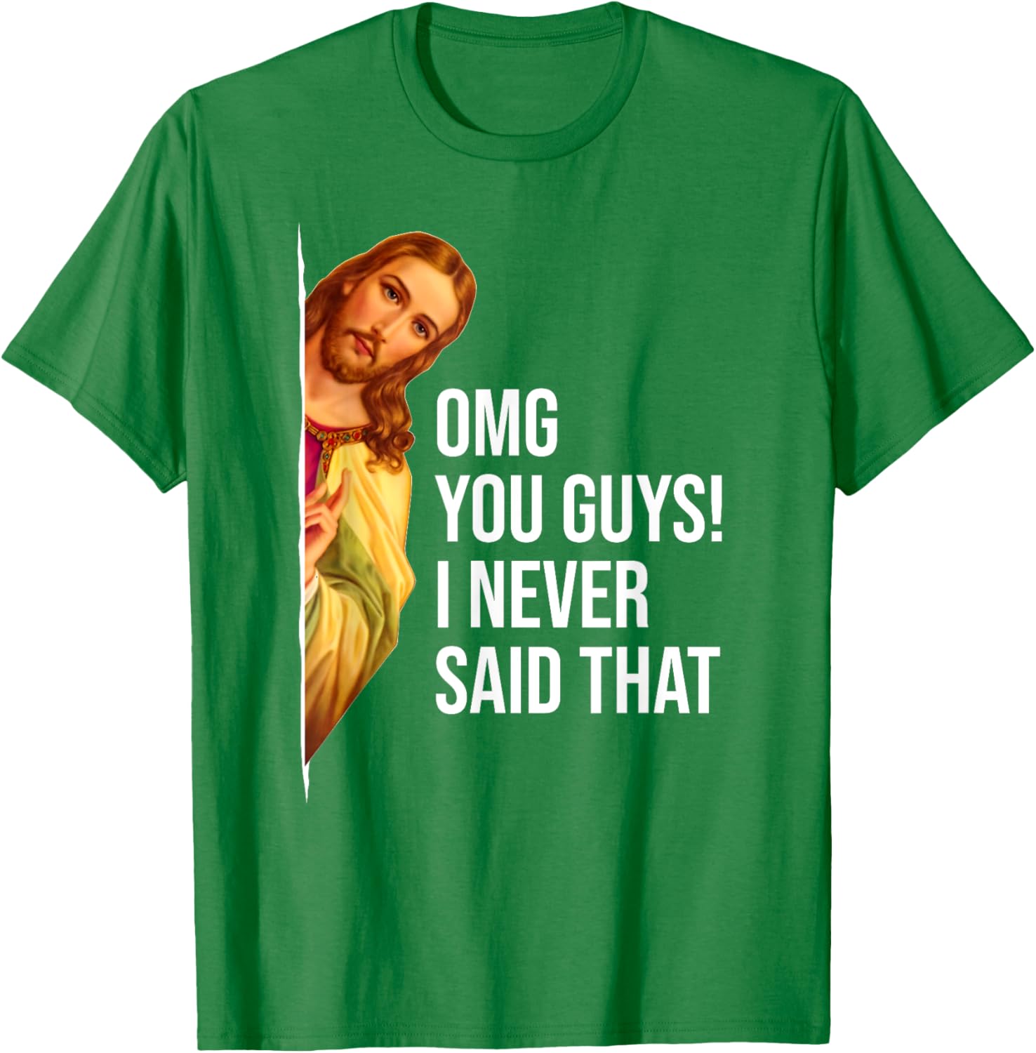Funny Easter T-Shirt Jesus Sarcasm OMG You Guys Cool Graphic Tee - 21