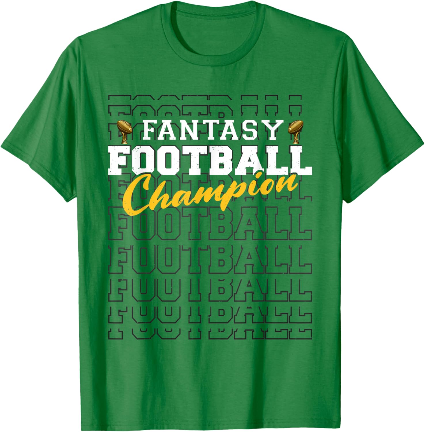 Funny Fantasy Football Champion 2025 T-Shirt for Football Fans - 13