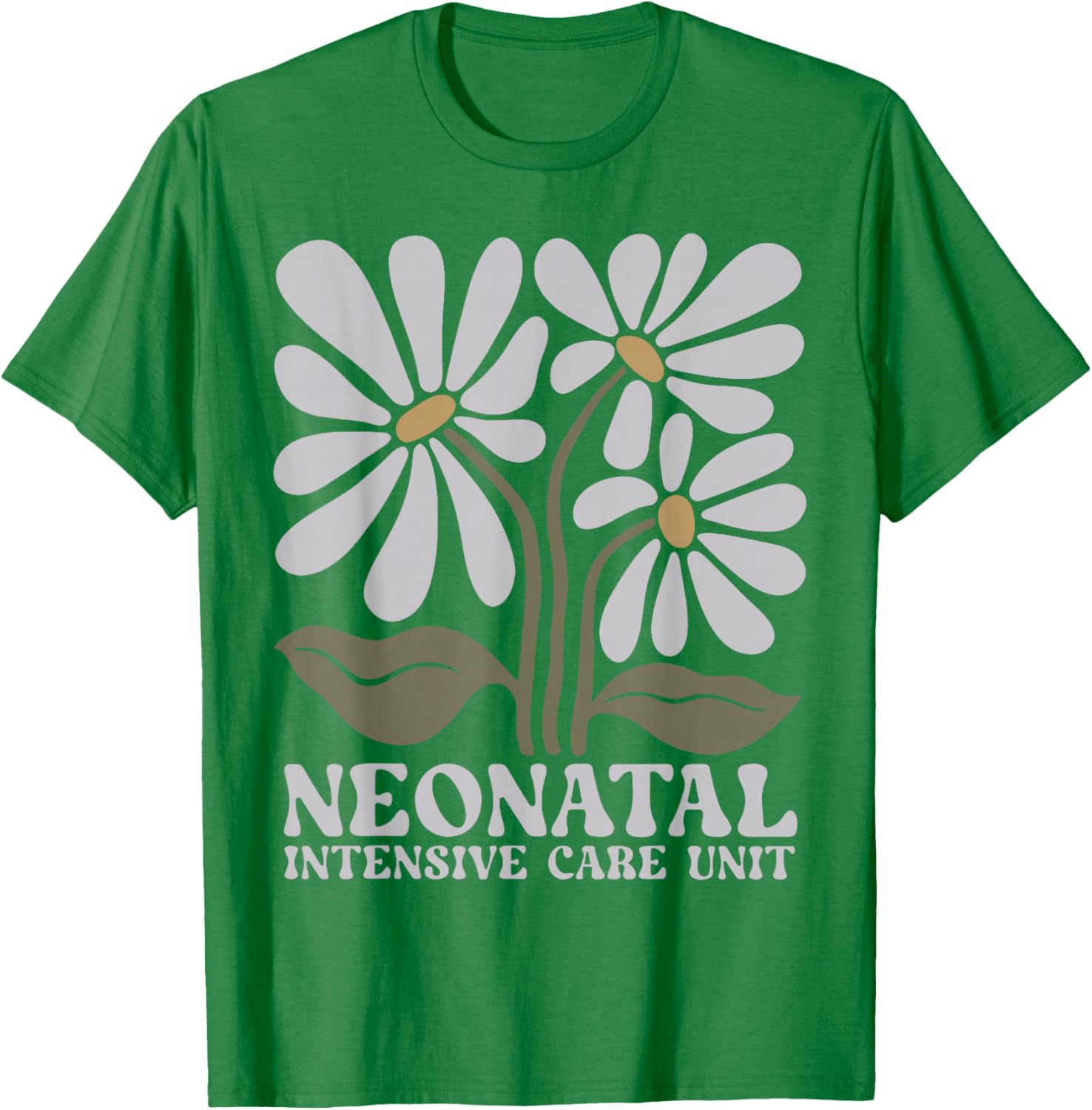 Boho Floral NICU Nurse T-Shirt for Neonatal RNs - Stylish and Comfy - 9