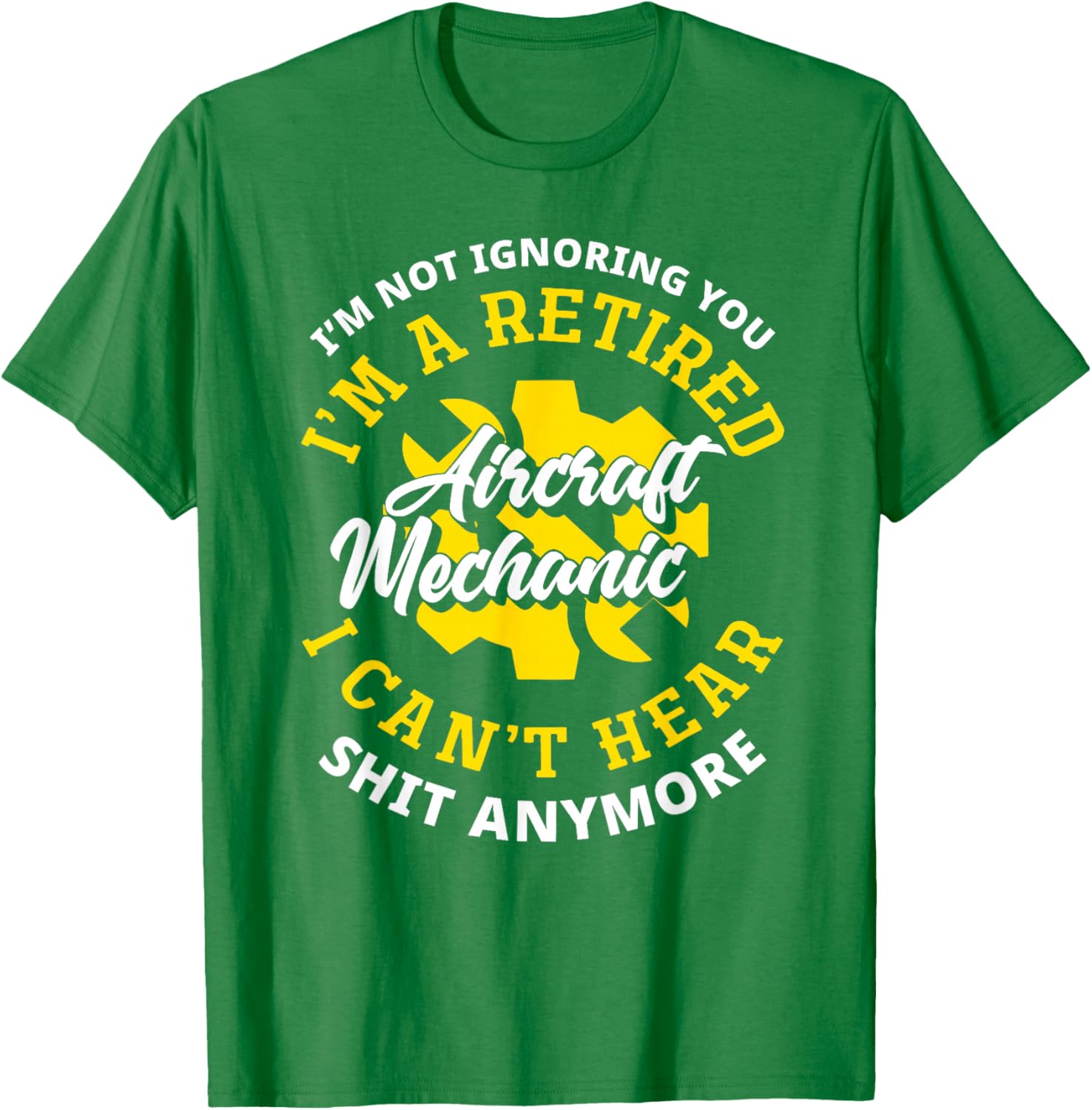 Retired Aircraft Mechanic T-Shirt – Funny Gift for Plane Lovers - 1