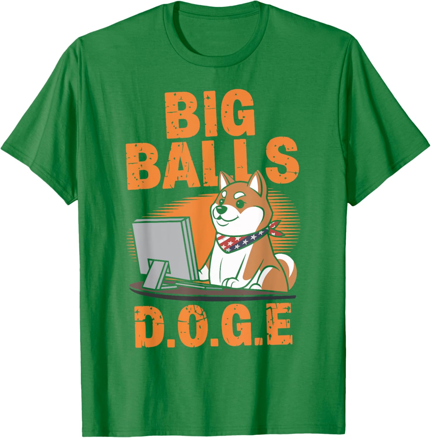 Funny Big Balls D.O.G.E DOGE T-Shirt for Dog Lovers and Pet Owners - 4