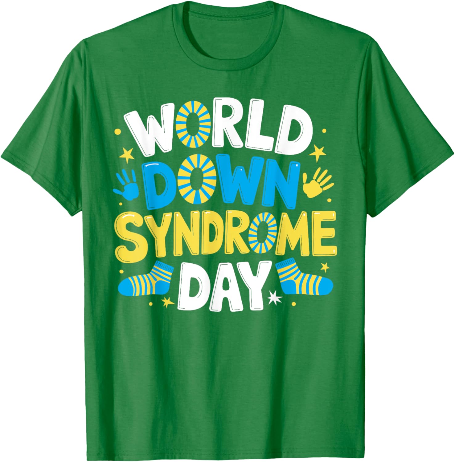 Down Syndrome Awareness Day Kids T-Shirt and Socks Set Supporting Inclusivity - 12