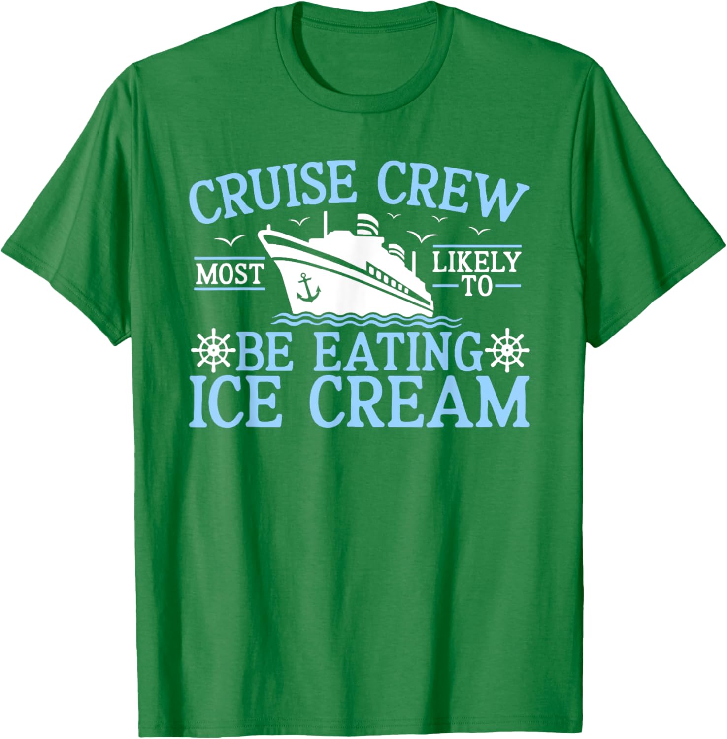 Cruise Crew 2025 Ice Cream Lover T-Shirt for Fun Travel Adventures - 16