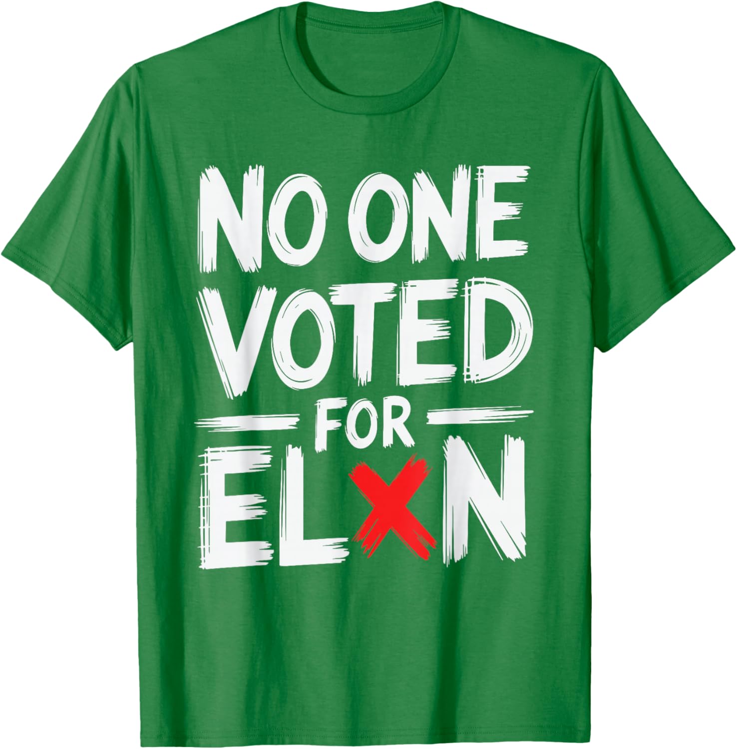 Funny No One Voted For Elon Nobody Elected T-Shirt for Casual Wear - 25