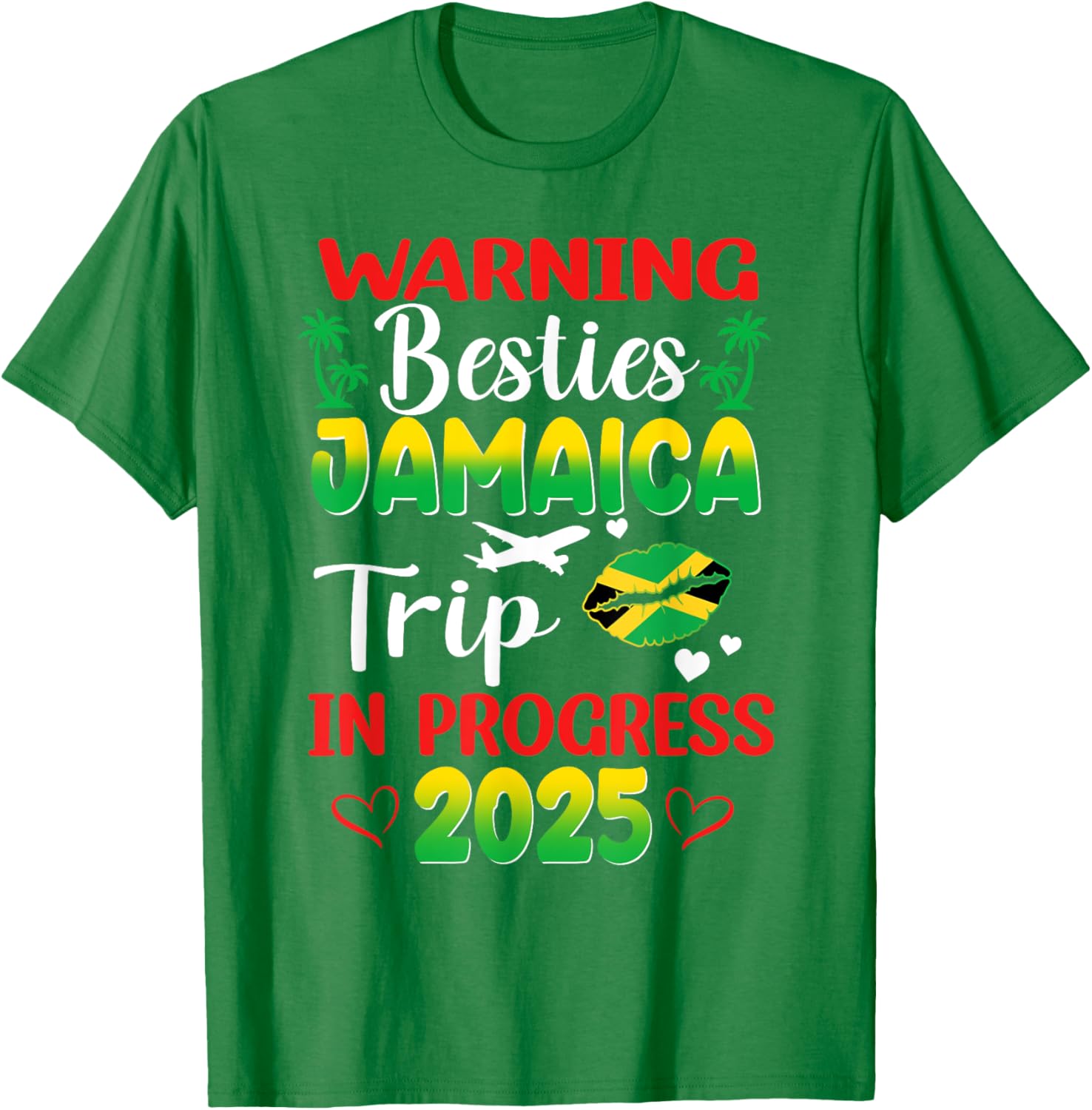 Jamaica Besties Trip In Progress 2025 Vacay T-Shirt for Fun Adventures - 11