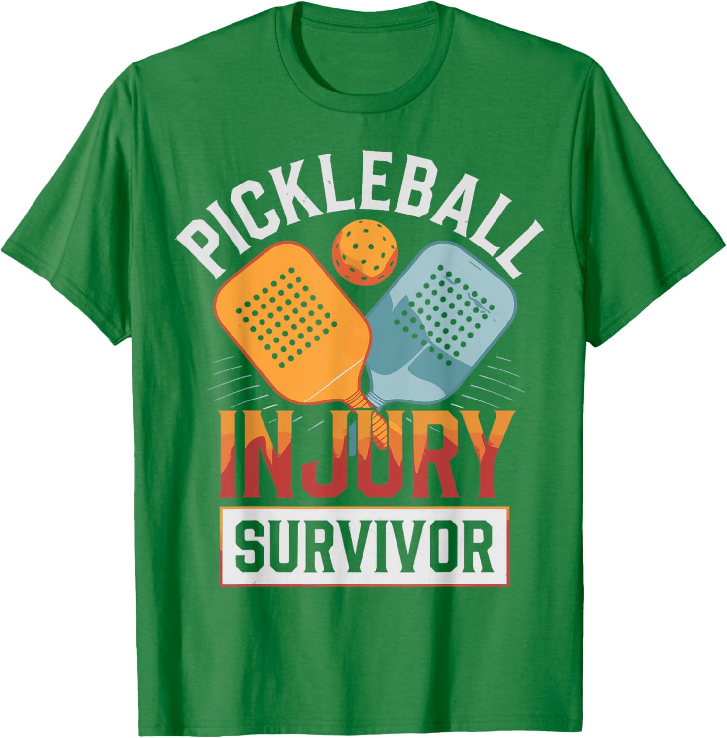 Pickleball Injury Survivor T-Shirt Fun and Stylish Sports Apparel - 7