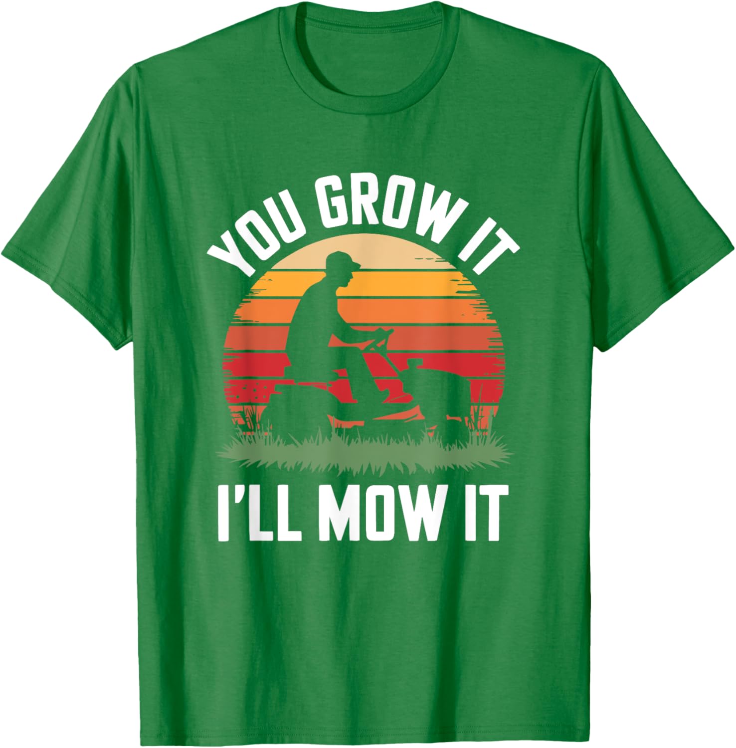 You Grow It I'll Mow It Funny Gardening T-Shirt for Plant Lovers - 9