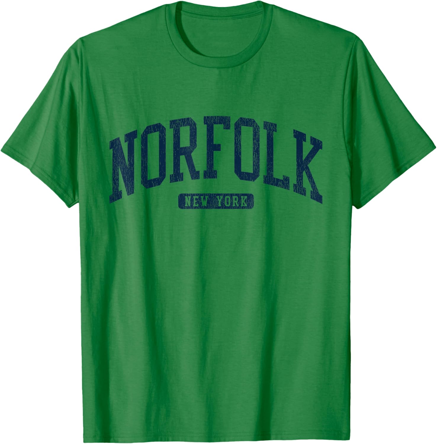 Norfolk NY College University Blue T-Shirt for Stylish Student Wear - 7