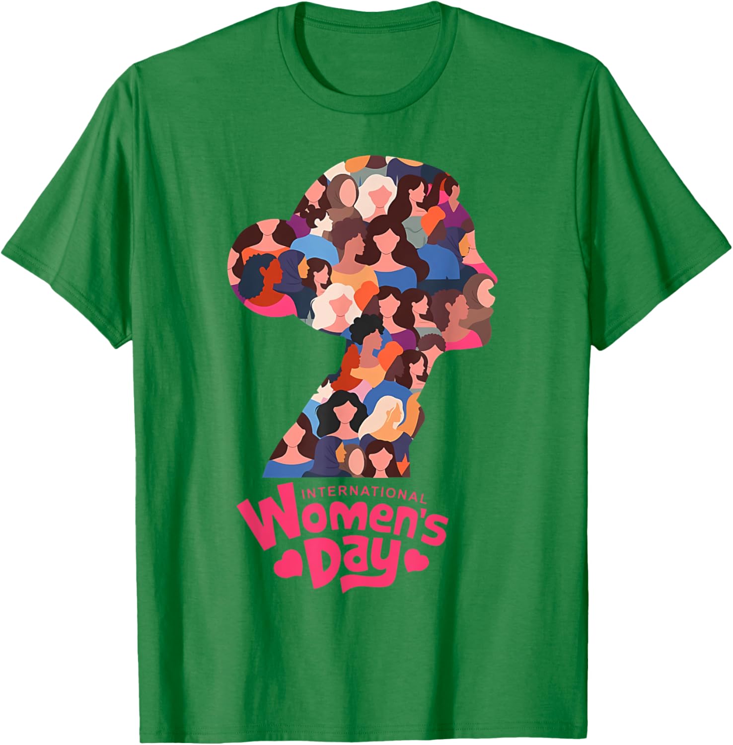 Celebrate Women's Day with Inspire Inclusion Women's T-Shirt for March 8 - 8