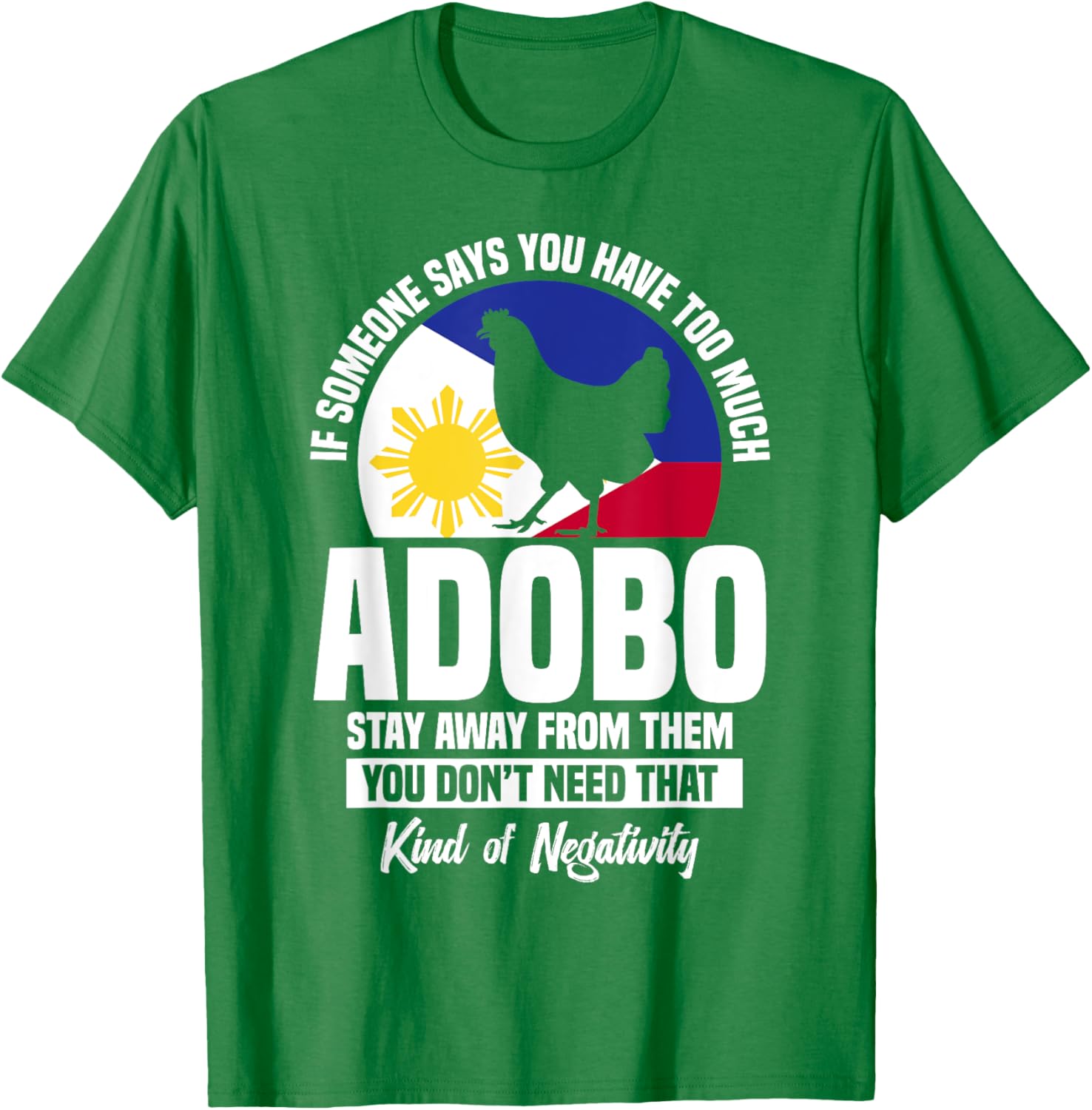 Chicken Adobo Lover T-Shirt for Filipino Food Fans and Snack Lovers - 16
